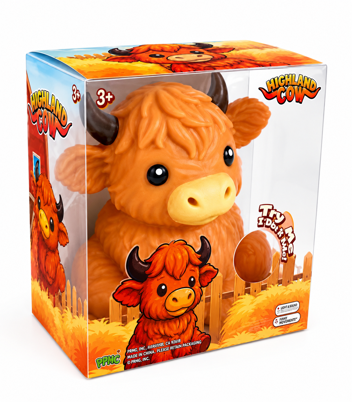 PPNC Highland Cow Squishy Mystery Box – Random Color