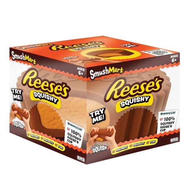 PREORDER - RMS® SmushMart™ Giant Reese's® PB Cup Squishy – 1pc