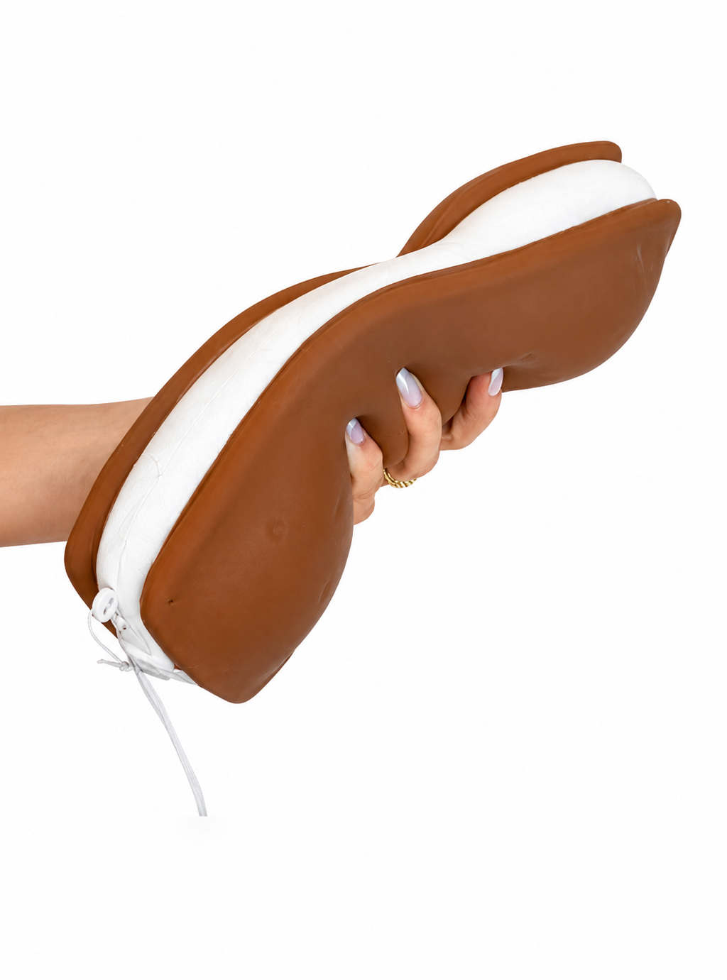 Sunny Days Jumbo Ice Cream Sandwich Squishy – Stretch & Squeeze Sensory Toy