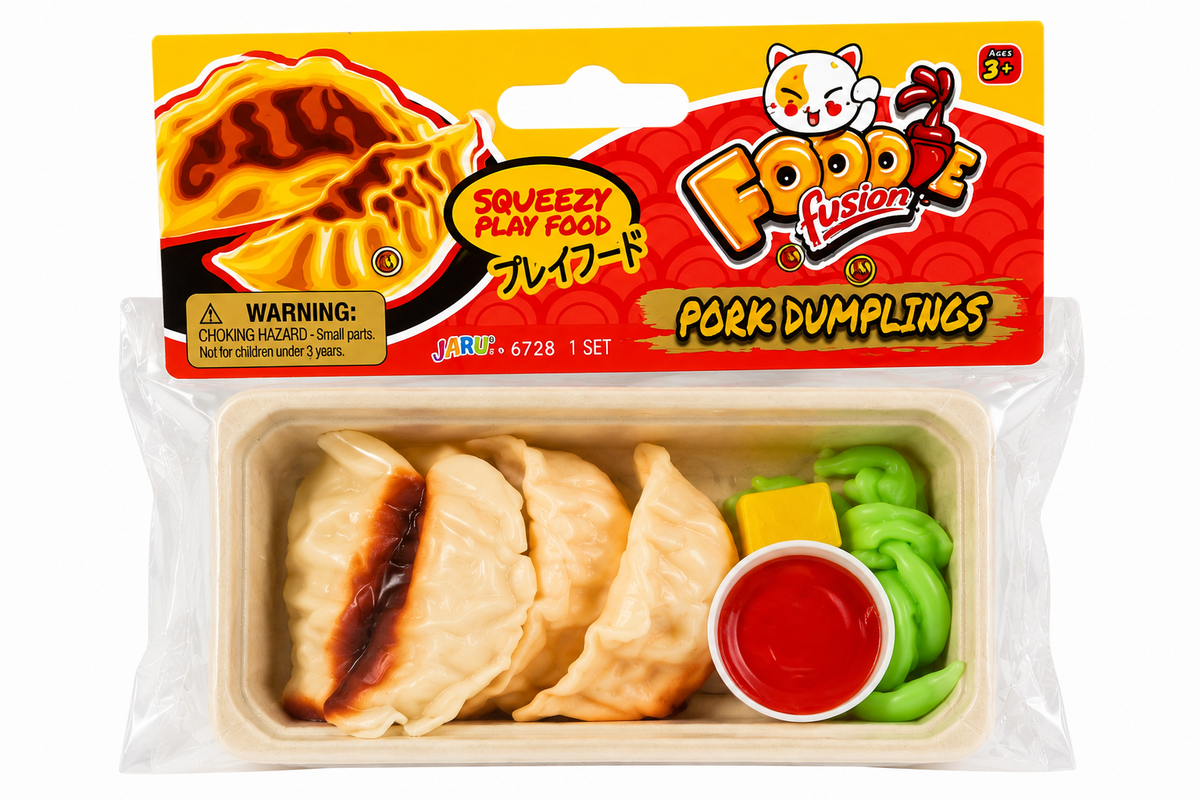 Foodie Fusion Chow Mein Squishy Play Food – Sticky Taba-Style Sensory Toy