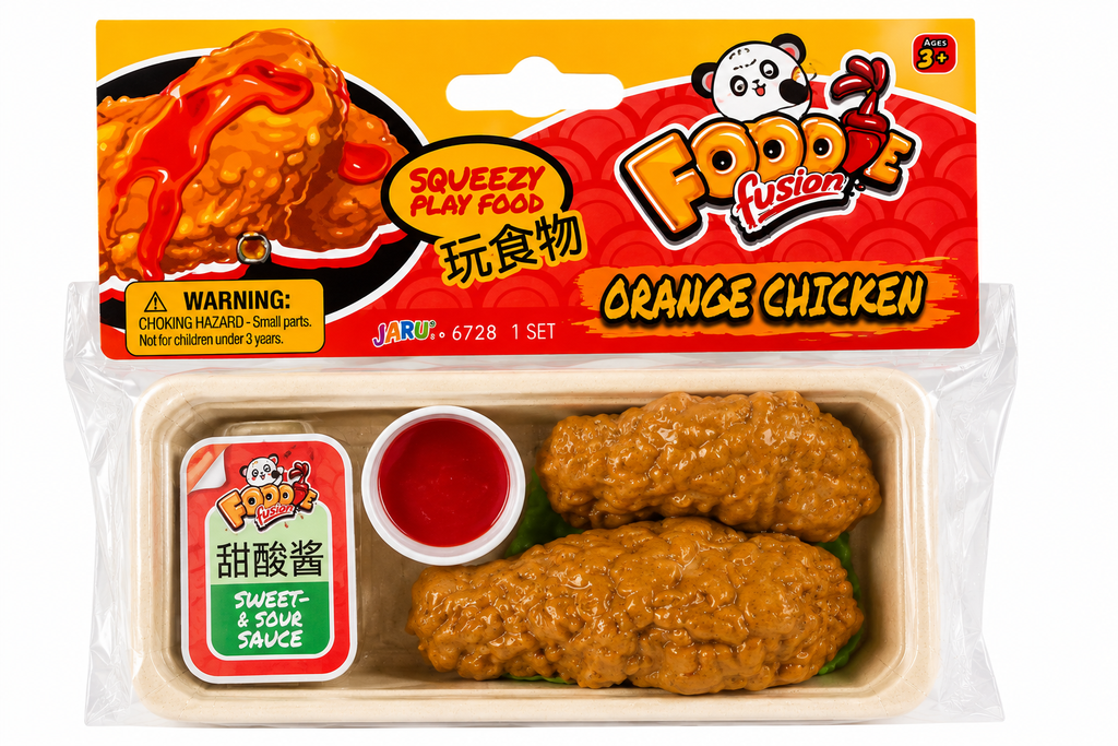 Foodie Fusion Chow Mein Squishy Play Food – Sticky Taba-Style Sensory Toy