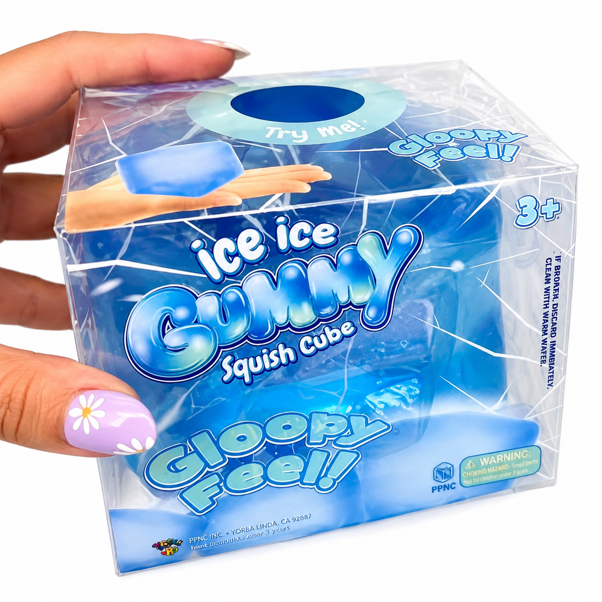 Ice Ice Gummy Squish Cube – Gloopy Sensory Squishy