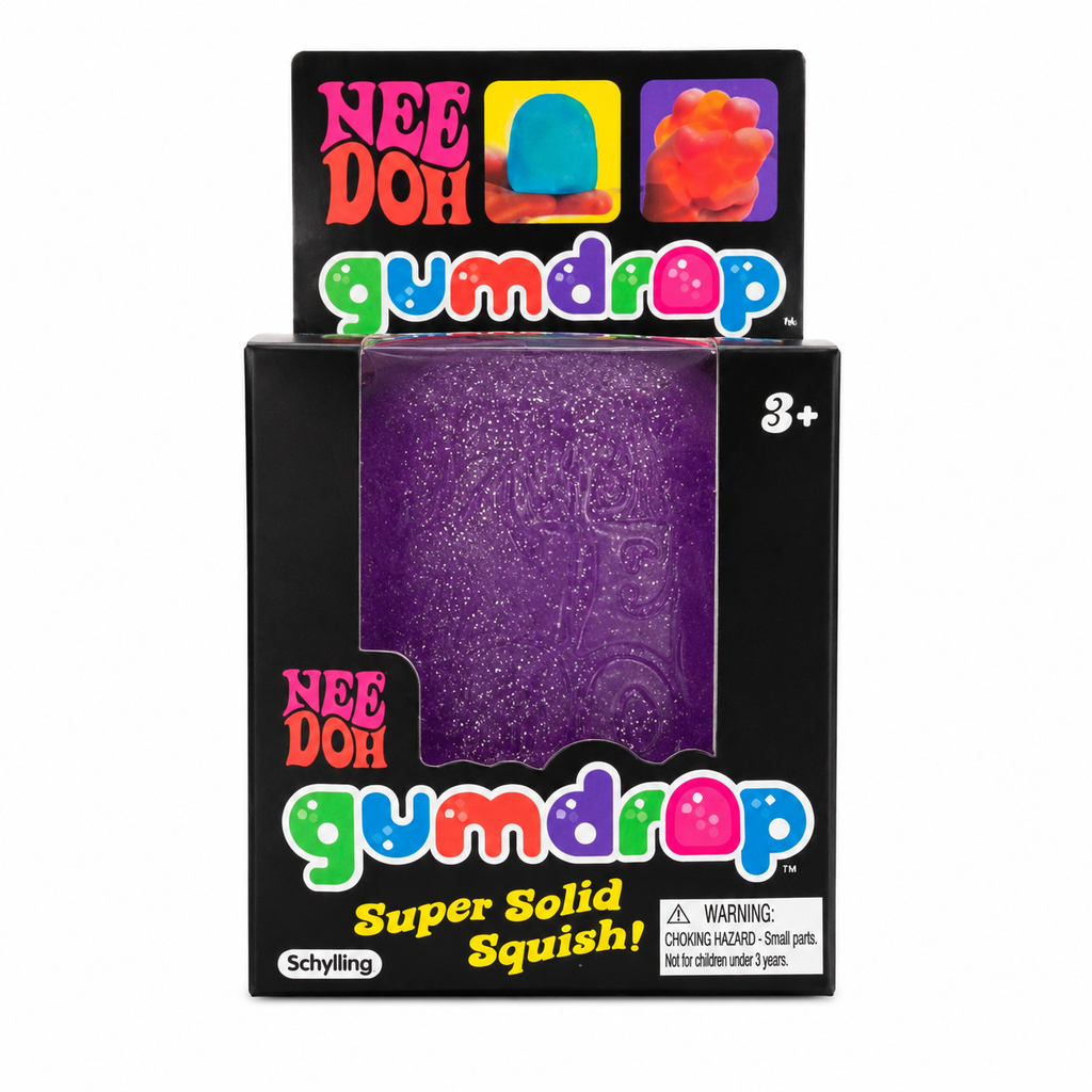 Authentic NeeDoh Gumdrop – Super Solid Squish Sensory Toy