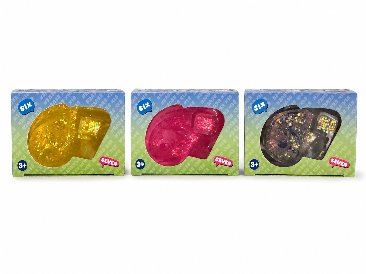67 Glitter Squishy – Sparkly Number Sensory Toy